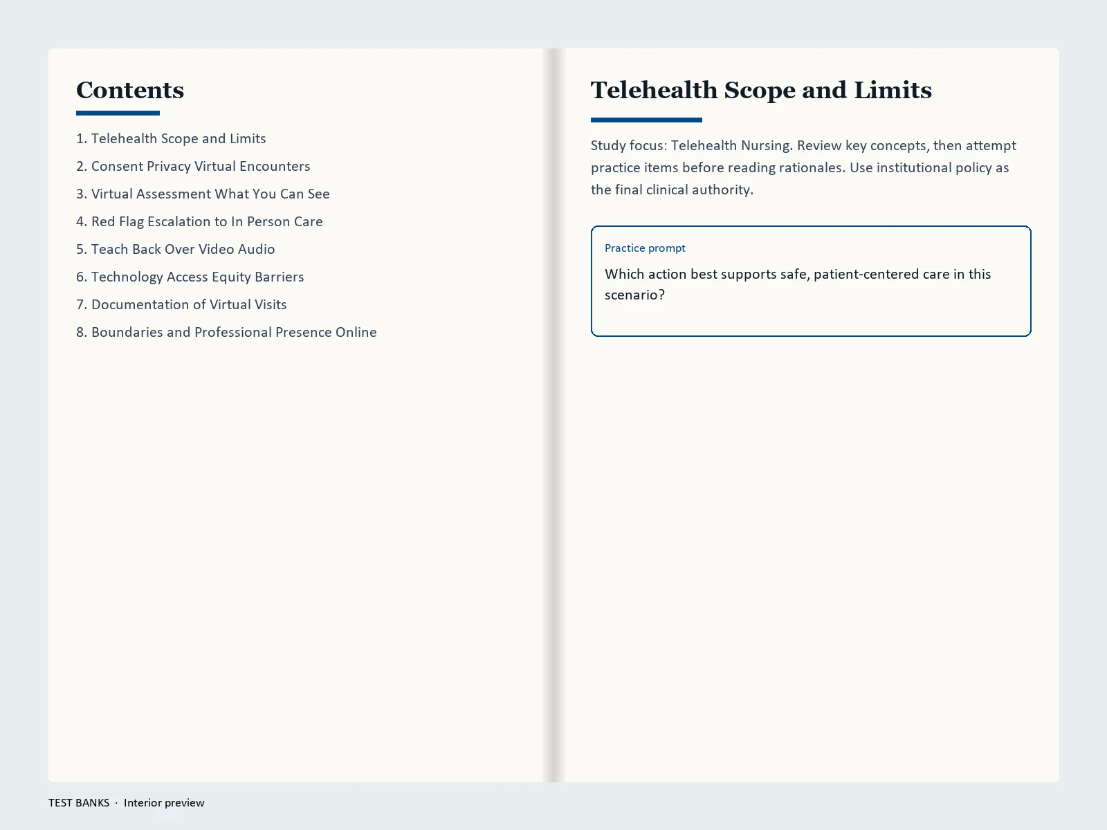 Telehealth Nursing Communication Guide gallery