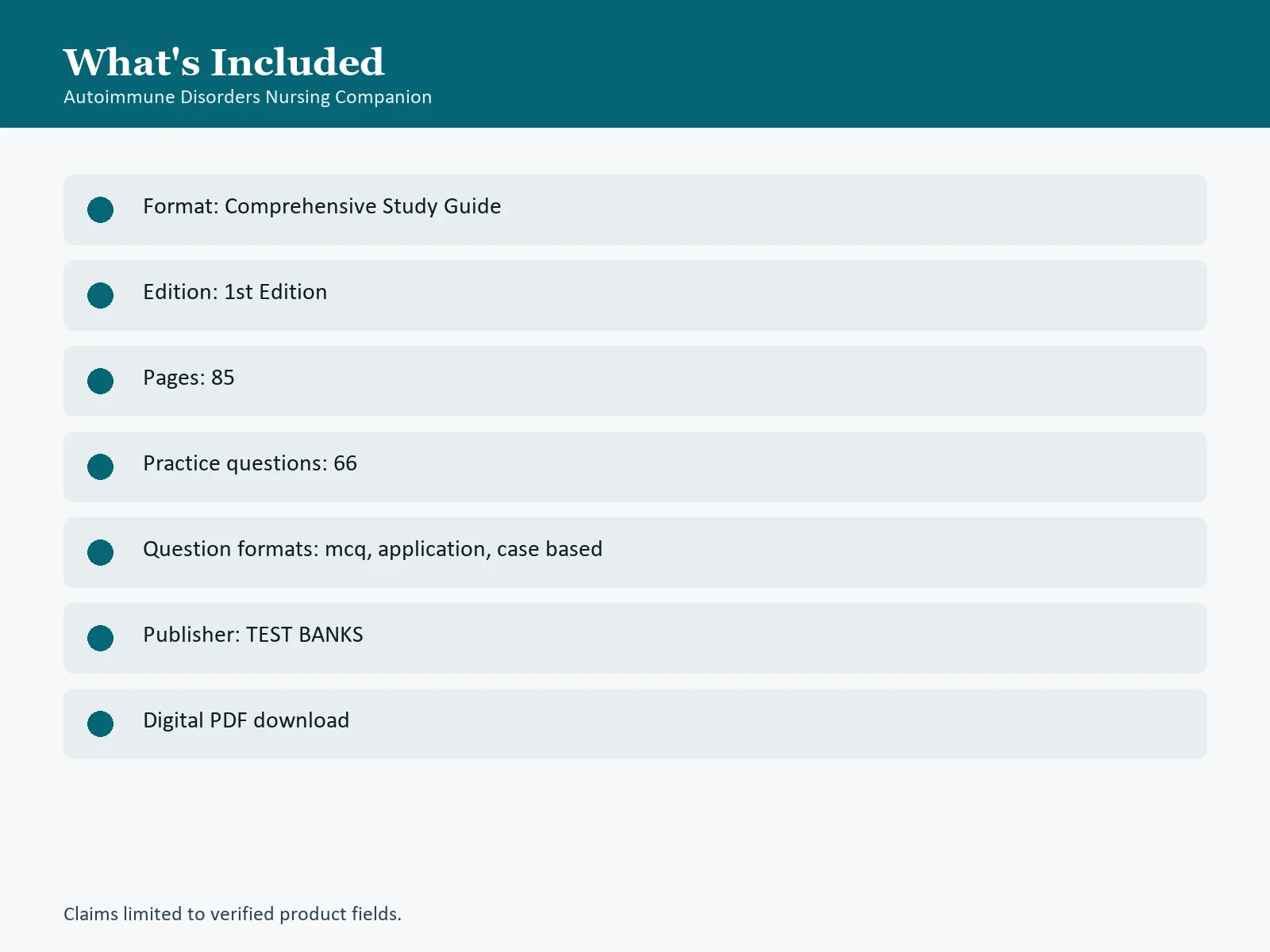Autoimmune Disorders Nursing Companion gallery