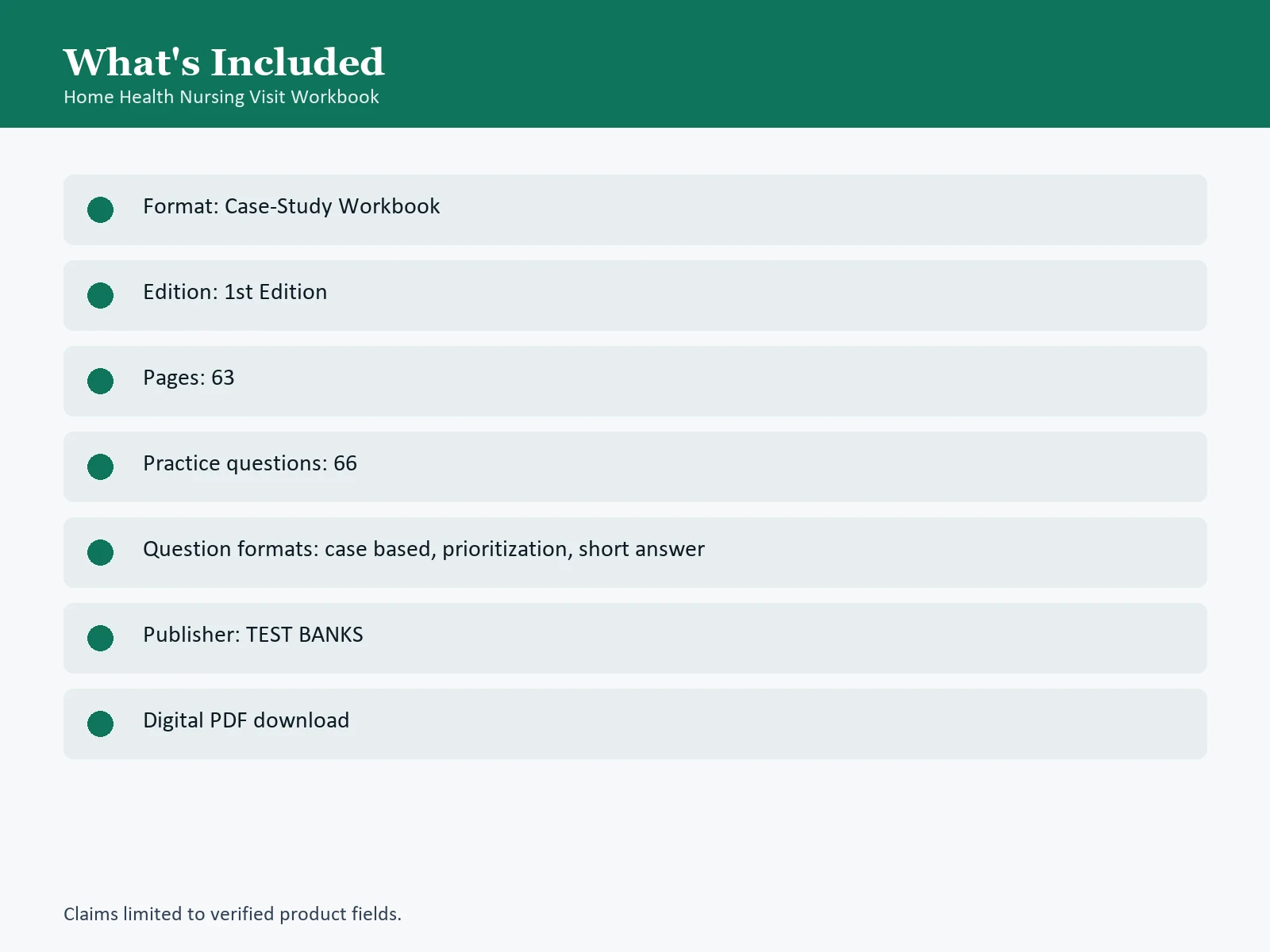Home Health Nursing Visit Workbook gallery