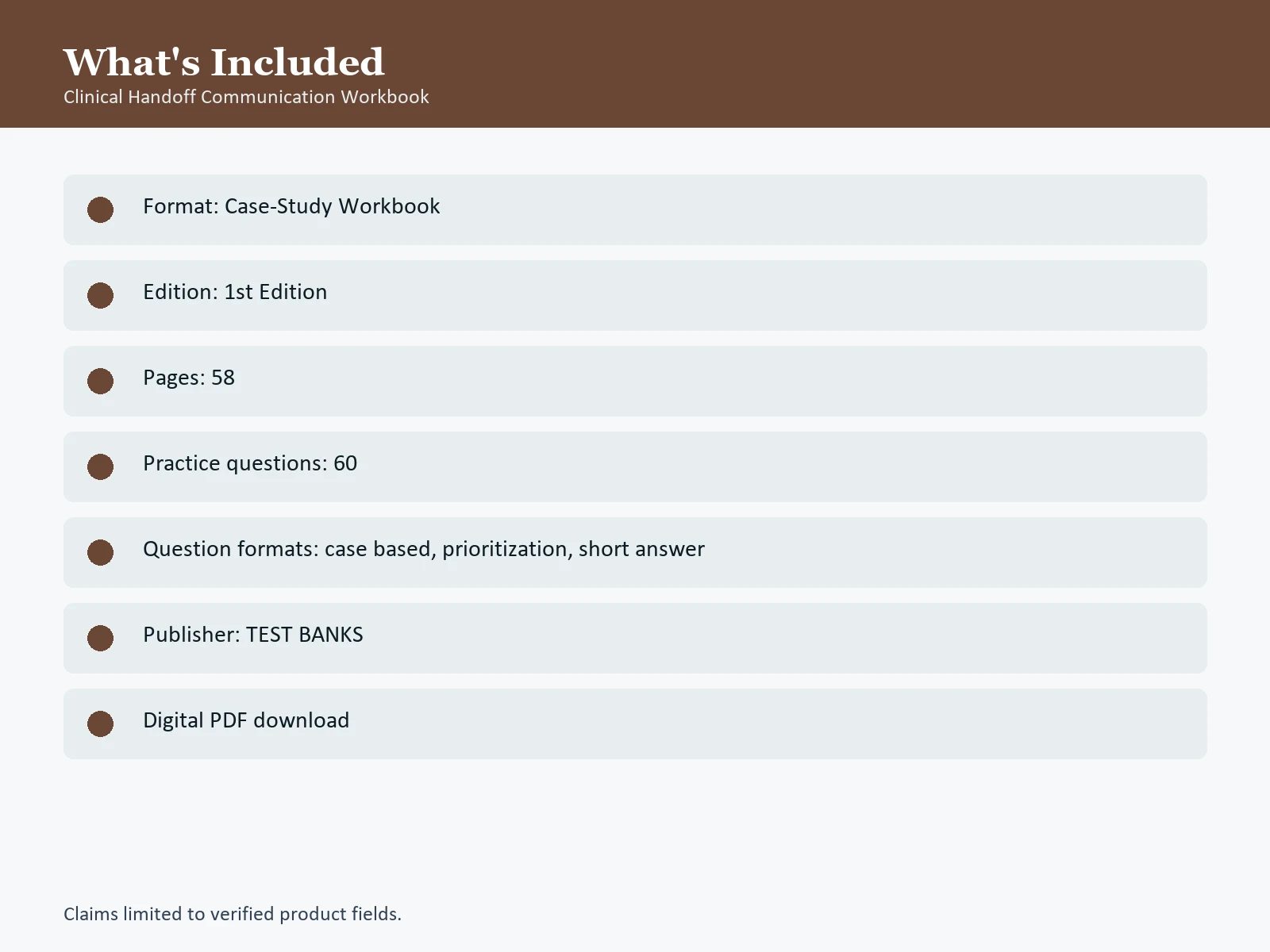 Clinical Handoff Communication Workbook gallery