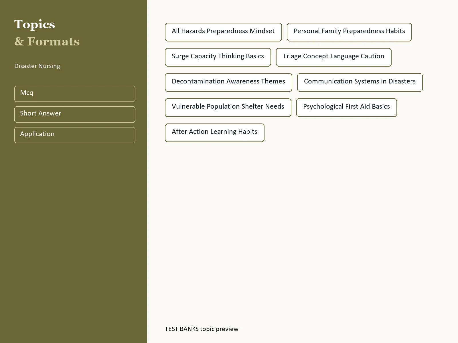 Disaster Nursing Preparedness Handbook gallery