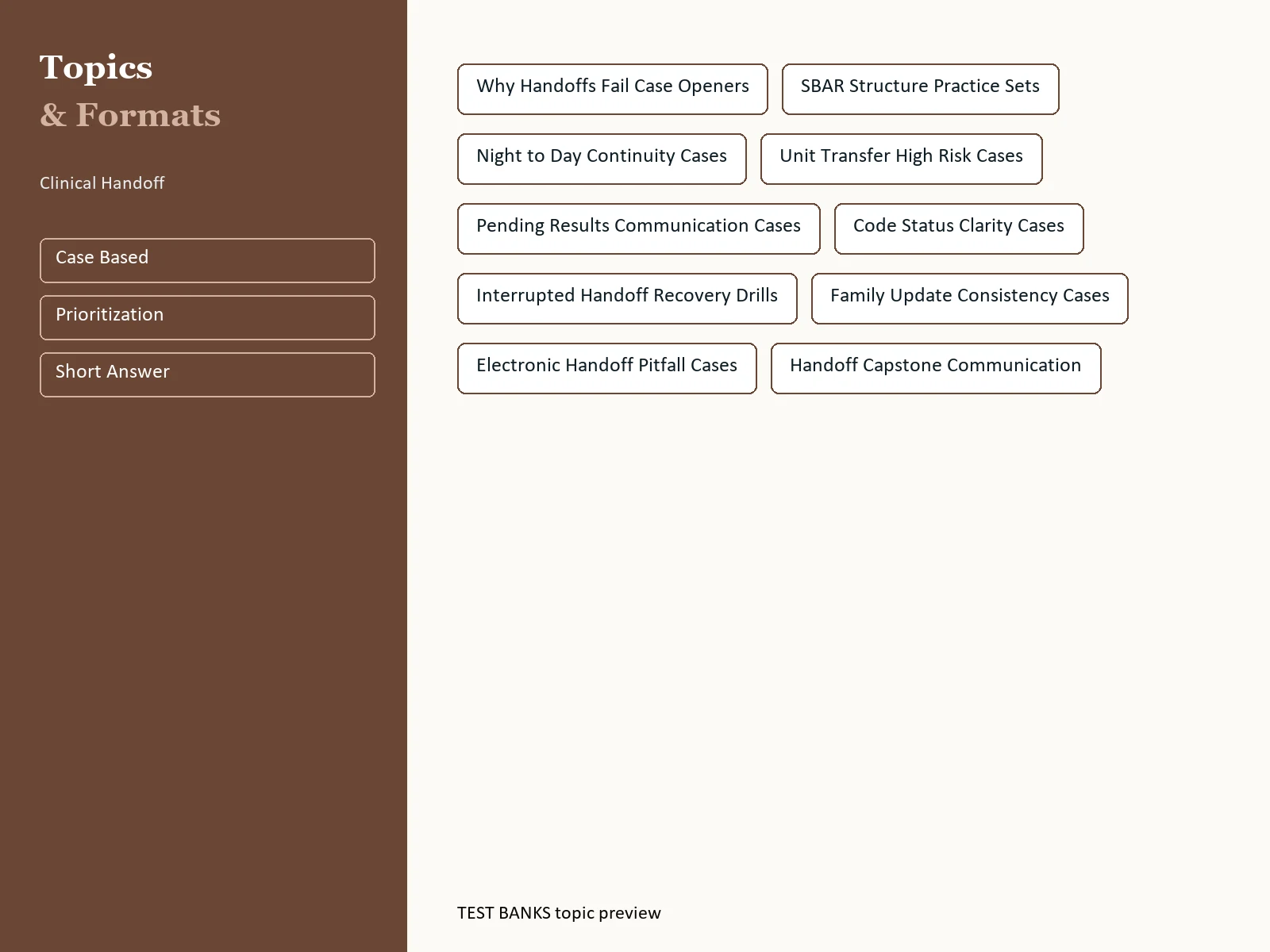 Clinical Handoff Communication Workbook gallery